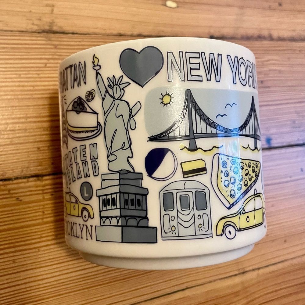 Starbucks Been There/ Across The Globe Collection 14oz ceramic mug.New York City - Picture 5 of 8